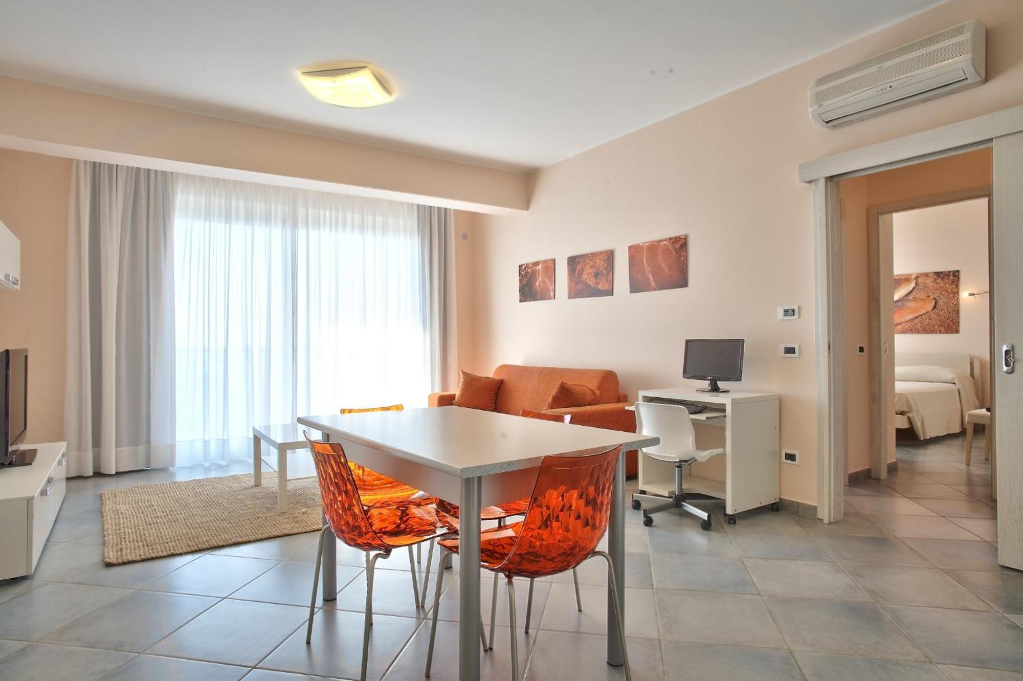 Terraces D'Orlando - Family Apartments With Sea View And Pool 카포오를란도 객실 사진